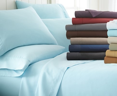 Home linens and bedding pressing